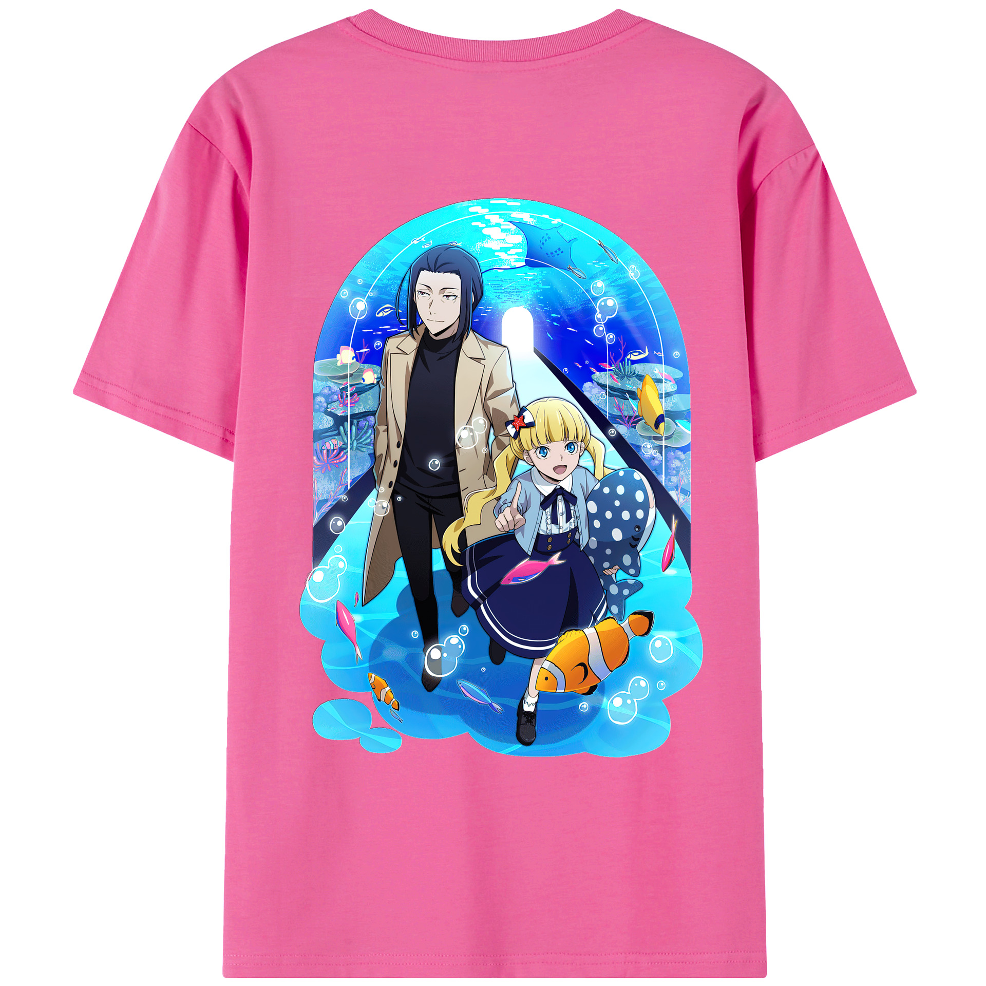 （画像用） 文豪ストレイドッグス Bungo Stray Dogs レディース半袖Tシャツ(バックプリント)